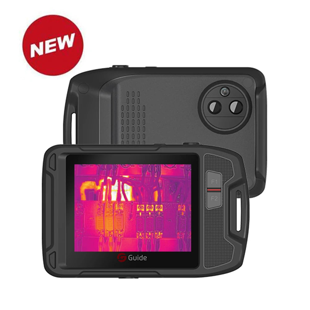 GUIDE Pocket-Sized IR Thermal Imaging Camera Touchscreen Thermography Camcorder WIFI APP Sharing Data Industrial Thermal Imagery