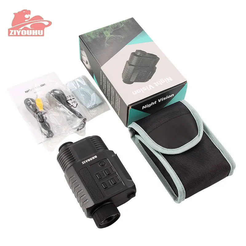 Infrared Digital Night Vision Device 3.5X Magnification IR Handheld Monocular Video Camera & Camcorder Day Night Use for Hunting