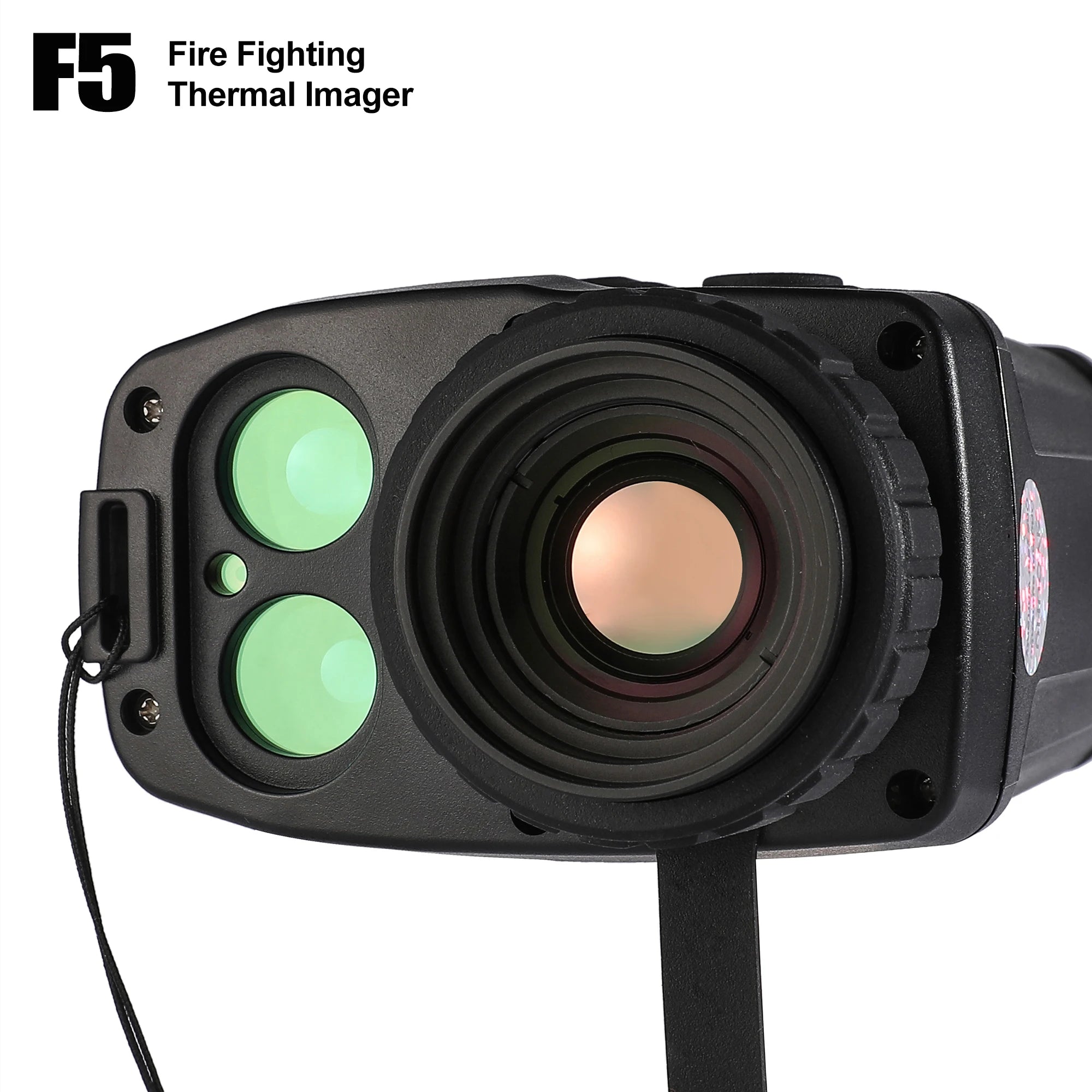 F5 Fire Fighting Thermal Imager Camera for Firefighter 384×288 Wide Angle Temperature Measurement Live Image & Video Recording