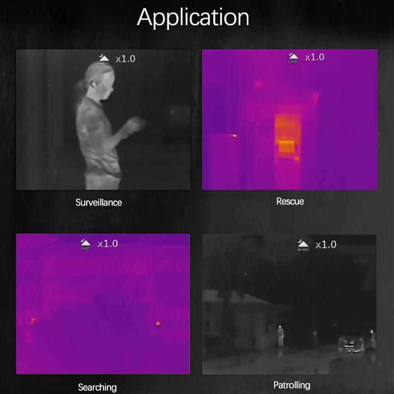 New Upgrade S243pro Thermal Imaging Monocular Laser Red Dot Crosshair Cursor Aiming Hunting Observation Infrared Thermal Imager