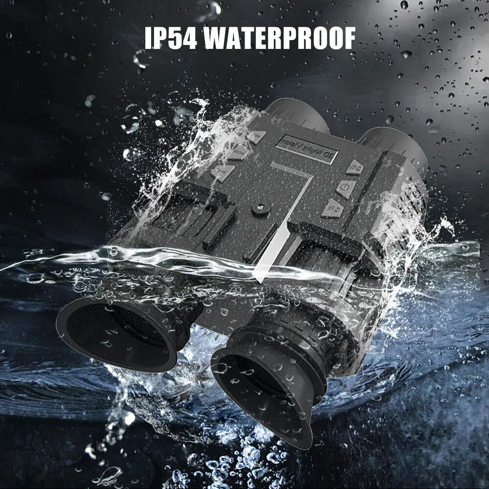 Night Vision Binoculars for Helmet Head Mounted 4 Color Image 200m Range Darkness Naked-eye 3D Display Night Vision Goggles