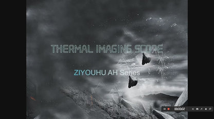 AH35/50L Thermal Imaging Sight Scope IP67 Waterproof Laser Ranging Pseudo-Color Heat Monocular Camcorder Hunting Aiming Thermographic